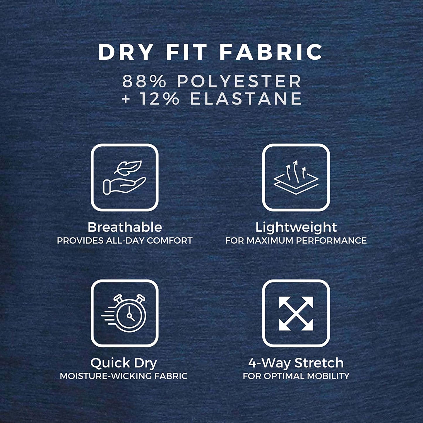 Men'S Dry Fit Long Sleeve Golf Shirt - Quick Dry Polo Shirts - UPF 30, Stretch Fabric