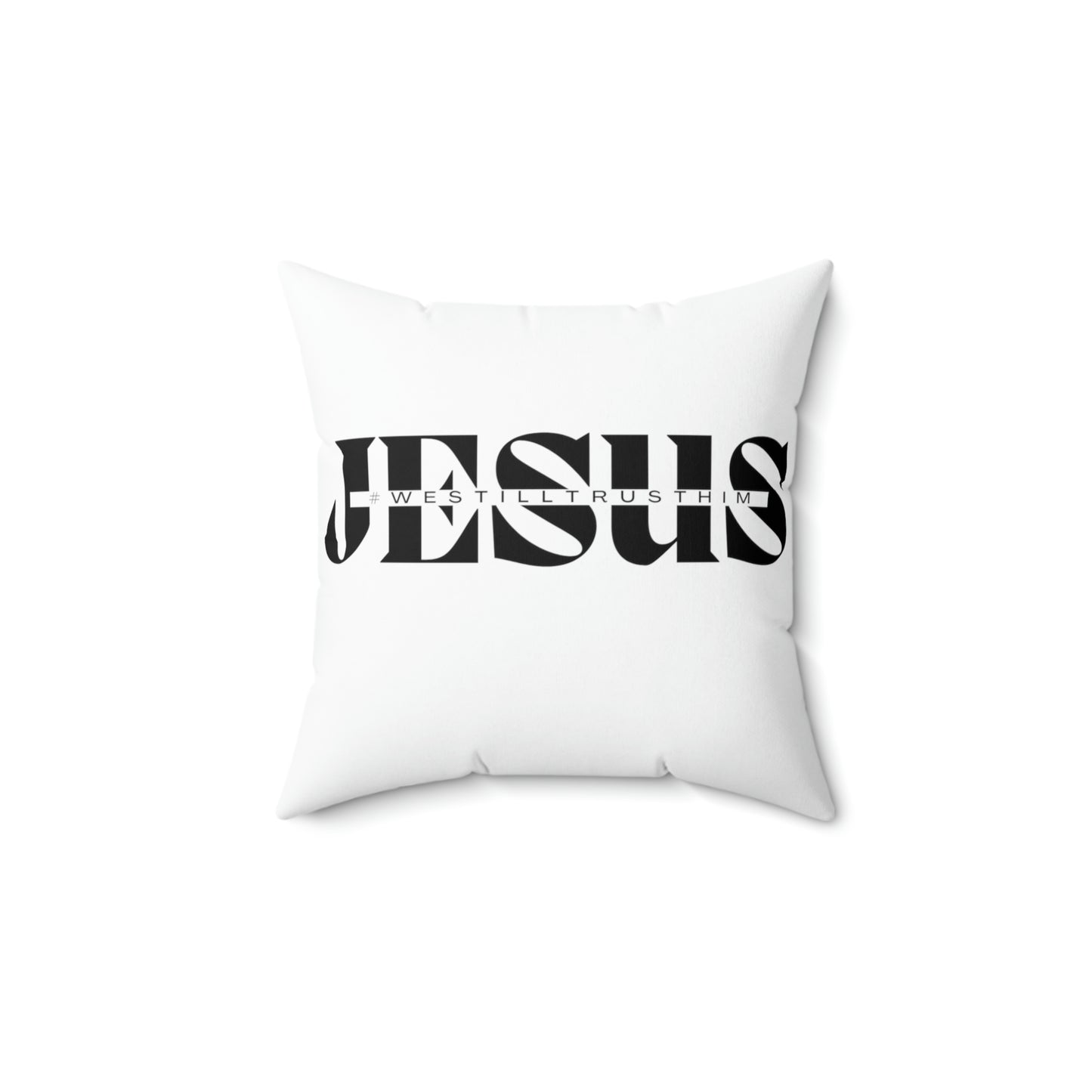 Spun Polyester Square Pillow