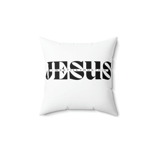 Spun Polyester Square Pillow